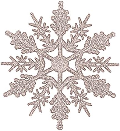 5fn2e4 24pc snježna pahuljica božićna ukras za božićno drvce ukrasi Program Privjesak （5cm）