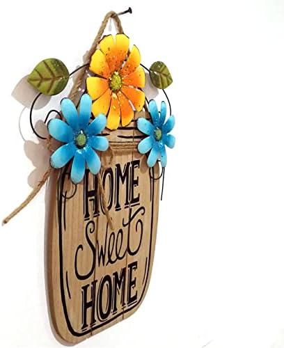Drveni DIY Znak dobrodošlice za ukrašavanje kuće u prednjim vratima, ukras za ukrašavanje cvijeća privjeske za craft sig ukrasi za