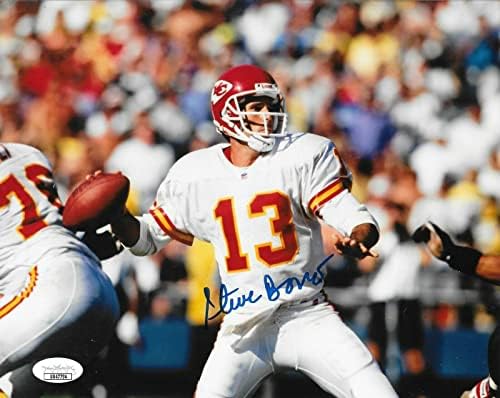 Steve Bono potpisao je Kansas City Chiefs 8x10 Fotografirano 3 JSA - Autografirane NFL fotografije