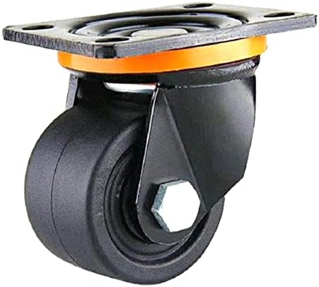 Nianxinn namještaj za kolica s kolicama za okretni kotači, nisko gravitacijska teška kotača s dvostrukim kugličnim ležajem, kapacitet