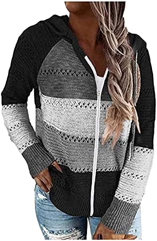 Pulok od tunike Fragarn za žene labave fit, ženske lagane džempere s kapuljačama kapuljača pulover majice
