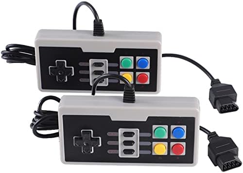 Jofong 7 Pin klasični NES kontroler za Nes 8 -bitnu konzolu za zabavu za zabavu, utikač i reproduciraj Wired Video GamePad džojstik