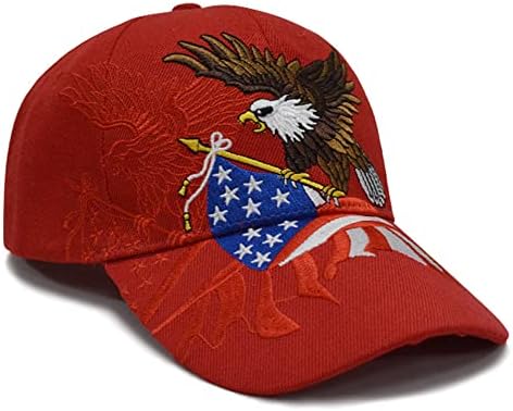 American Eagle zastave kapica za vez orao orao Patriotska bejzbol kapica kamion šešir tata kapka za zastavu kapica