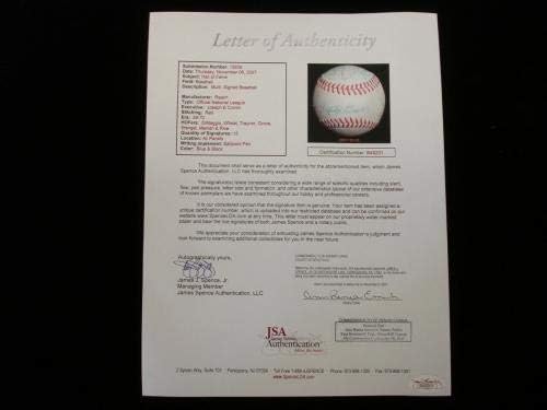 Baseball Hall of Famers 15x Autografirani NL bejzbol - JSA LOA - Autografirani bejzbols