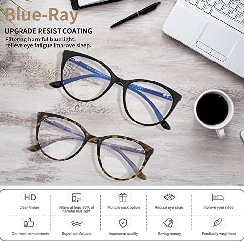 Bifokalne Naočale za čitanje ženske mačje oko plavo svjetlo računalne progresivne naočale za čitanje s prozirnim vrhom elegantne prevelike