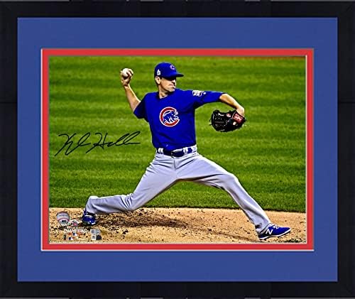 Uokvireni Kyle Hendricks Chicago Cubs MLB World Series Champions Autographed 16 X 20 Fotografije World Series - Autografirane
