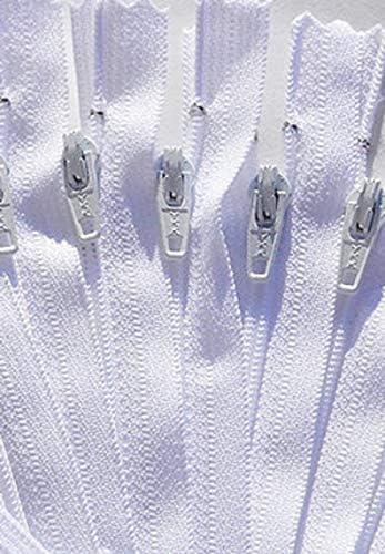 100 ykk bijela 3 suknja i haljina s patentnim zatvaračem