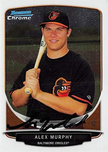 Skladište autografa 637582 Alex Murphy Autographed Baseball Card - Baltimore Orioles 2014 Bowman Chrome Rookie - No.BDPP59