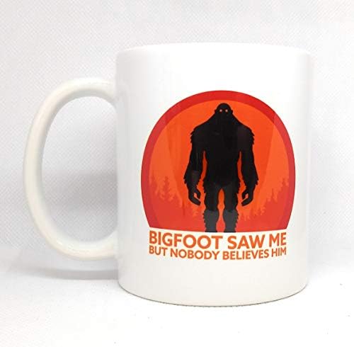 Bigfoot me vidio, ali nitko mu ne vjeruje keramička šalica za kavu / Bigfoot šalica za kavu Jeti / šalica od 11 oz / 5039