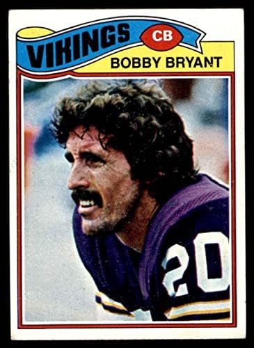 1977. Topps 521 Bobby Bryant Minnesota Vikings VG/EX Vikings Južna Karolina