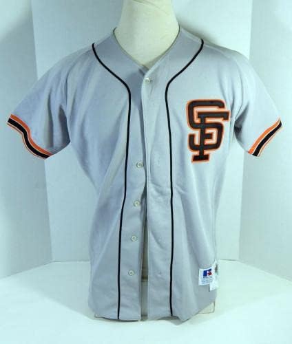 San Francisco Giants Salomon Torres 35 Igra izdana Grey Jersey DP17501 - Igra korištena MLB dresova