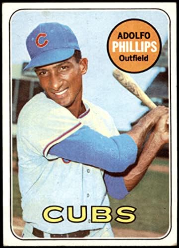 1969. Topps 372 Adolfo Phillips Chicago Cubs VG+ Cubs