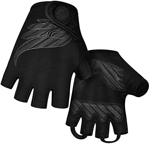 Moreok biciklističke rukavice Biciklističke rukavice za muškarce/žene- [5 mm gel jastučića] Bicikirajuća rukavica Pola prsta cestovni