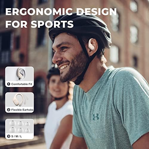 Bežične ušice Bluetooth 5.3 Earbuds, 75H Playtime IPX7 vodootporne slušalice ture bežične Bluetooth ušne uši