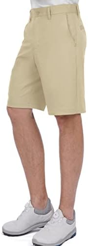Muške golf kratke hlače kaki rastezanje tehnološkog svjetla opušteno obrubljeno platno suho twill kratko