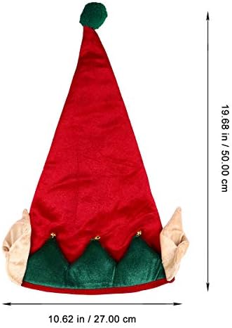 Custom 1pcs velur tkanina Božićni Elf šešir za maturalnu zabavu večernja haljina-up ukrasni Šeširi Božićni ukras