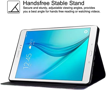 GSFY Galaxy Tab A 9,7 inča futrola, PU kožna multi -kutni stalak za gledanje zaštitnog poklopca Auto Sleep/Wake za Samsung Galaxy Tab