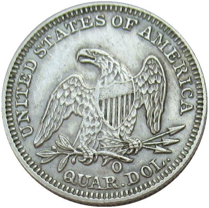 U.S. 25 Cent zastave 1850 Srebrna replika Replika Komemorativna kovanica