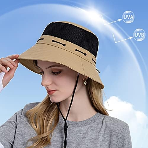 Sunčevi šeširi za djevojčice s UV zaštitom kauboja kauboja šeširi kanti šešir šešir za pranje zimskih pamučnih kape planinarski kape