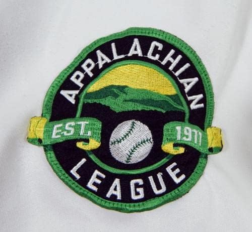 2017 Greeneville Astros Erick Abreu 26 Igra Korištena bijelog Jerseyja 46 044 - Igra se koristi MLB dresovi
