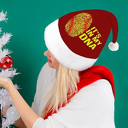 Softball je u mom DNK Božićni šešir šešir Djeda Mraza smiješni Božićni šeširi šeširi za zabave za žene / muškarce