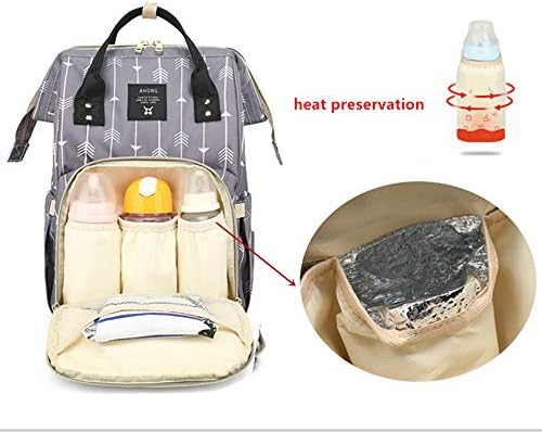 Multifunkcionalna vreća pelena za njegu bebe Putni ruksak torbe za pelene Veliki kapacitet