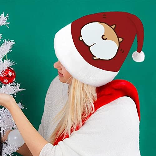Božićni šešir za odrasle od Djeda Božićnjaka Uniseks udoban klasični Božićni šešir za božićnu zabavu