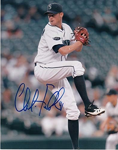 Charlie Furbush Seattle Mariners Action potpisan 8x10 - Autografirane MLB fotografije