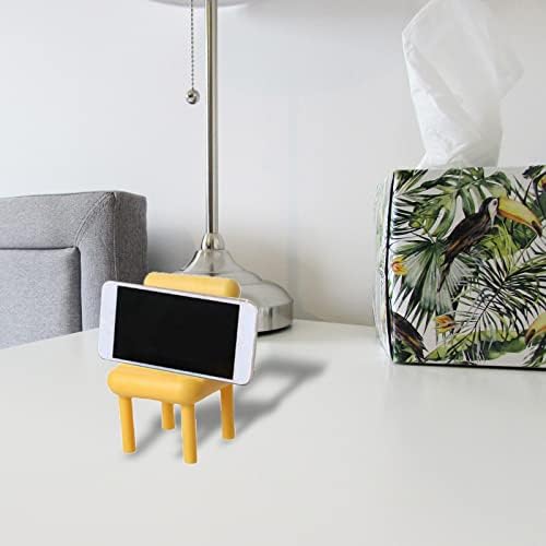 Roomnye Slatka stolica držač telefona za pametne telefone radne površine ukrasi kolijevke Universal Dollhouse pribor Multi Angle Candy