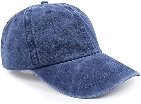 Unisex podesivi bejzbol kapica golf šešir pamučna kapica vintage pamuk isprana prazna lopta za muškarce i žene
