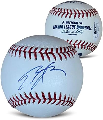 Eric Hosmer Autografirani San Diego MLB potpisao je bejzbol s koferom za prikaz JSA CoA - Autografirani bejzbol