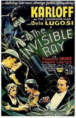 Nevidljiva zraka - 1936. - Šalica za plakat za film