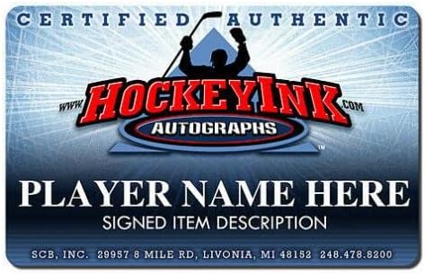 Luc Robitaille potpisano i upisano Detroit Red Wings 8x10 Fotografija - 70461 - Autografirane NHL fotografije