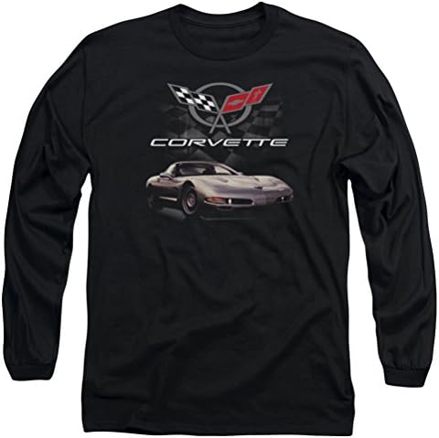 A&E DIZAJNSKI CHEVY majica Corvette karirana prošla košulja dugih rukava