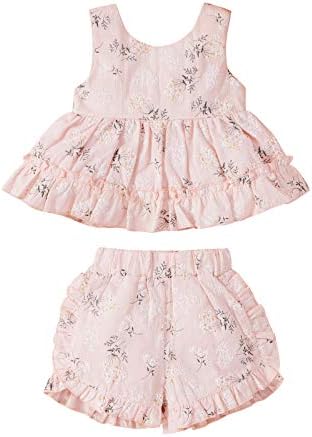 Odjeća za djevojčice 2pc odjeća Set Baby Toddler Girls
