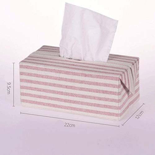 LDELS Klasični slatki ružičasti šaljivi kutija za tkivo nosač tkiva Poklopac kreativni jednostavan stolni tkivni papir kutija salveta
