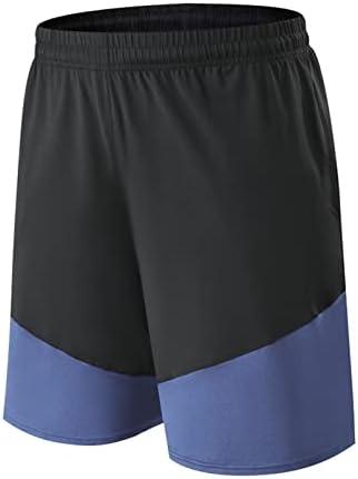 Miashui Party odjeća Qucik Dry trčanje kratkih hlača za muškarce s džepovima muške atletskih kratkih hlača u teretani trening kratke