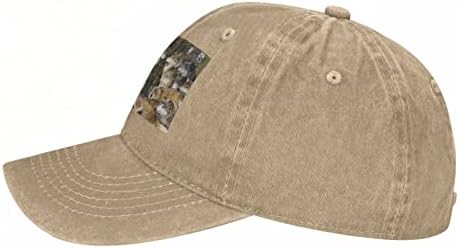 Bejzbolska kapa za muškarce i žene, perivi Traper šešir s podesivim remenom za glavu, šeširi s ravnim vizirom
