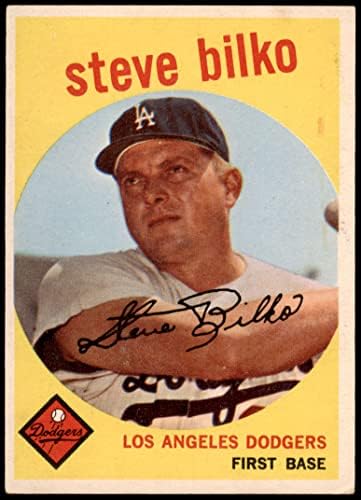 1959. Topps 43 Steve Bilko Los Angeles Dodgers Dean's Cards 5 - Ex Dodgers