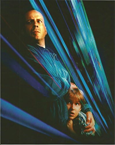 Bruce Willis s plavim prugama - 8 x 10 umjetnička fotografija plakata 004