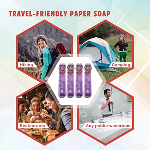 Listovi sapuna od cvjetnog papira-Prijenosni konfeti za jednokratnu upotrebu-pjenaste pahuljice mirisnog sapuna za pranje ruku u zatvorenom