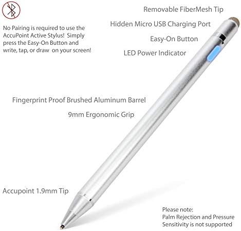 Boxwave olovka kompatibilna s Nissan 2021 altima - AccuPoint Active Stylus, Elektronski olovka s ultra finim vrhom za Nissan 2021 Altima