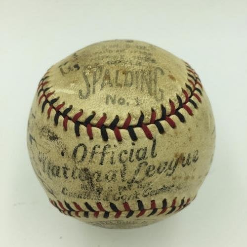 1929. Paul Waner & Lloyd Waner potpisali su NL bejzbol sjajan natpis! JSA COA - Autografirani bejzbol