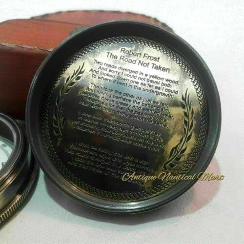 Vintage kompas za navigaciju Nautikalni stil kompasa avanturistička kampanja jaka i izdržljiva lagana Carrieble idealna za darivanje