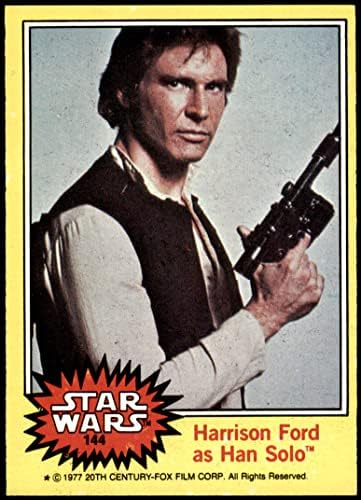 1977. Topps 144 Harrison Ford kao Han Solo Ex/MT