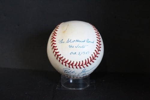 Bobby Thompson Ralph Branca potpisao je autogram bejzbol autografa Auto PSA/DNA AM48747 - Autografirani bejzbol