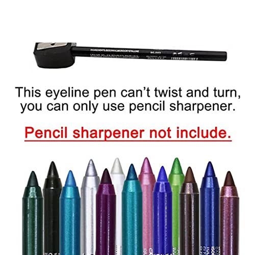 Gel olovka za oči olovka za oči jake boje vodootporna Olovka za oči koja se lako boji vodootporna duga olovka za oči otporna na mrlje