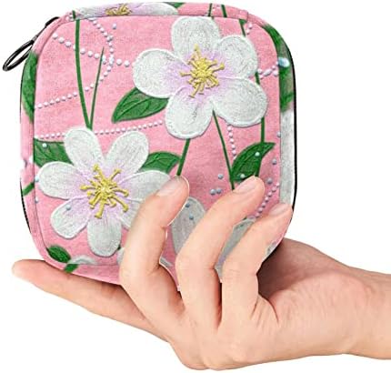 Torba za pohranu higijenskih uložaka, prijenosne vrećice s patentnim zatvaračem za višekratnu upotrebu za menstrualne jastučiće, torba