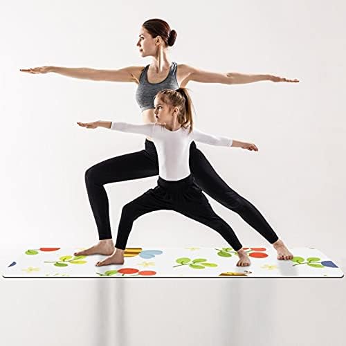 Mamacool Yoga Mat Slatke pčele ekološke prostirke za ne -kliznu fitness za pilates i podove vježbe