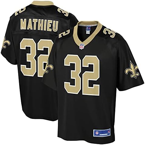 NFL Pro Line muški Tyrann Mathieu Black New Orleans Saints replika dres
